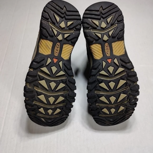 Keen Targhee III Mid WP Hiking Green Boots Leather Dry Waterproof Shoe Size 10M